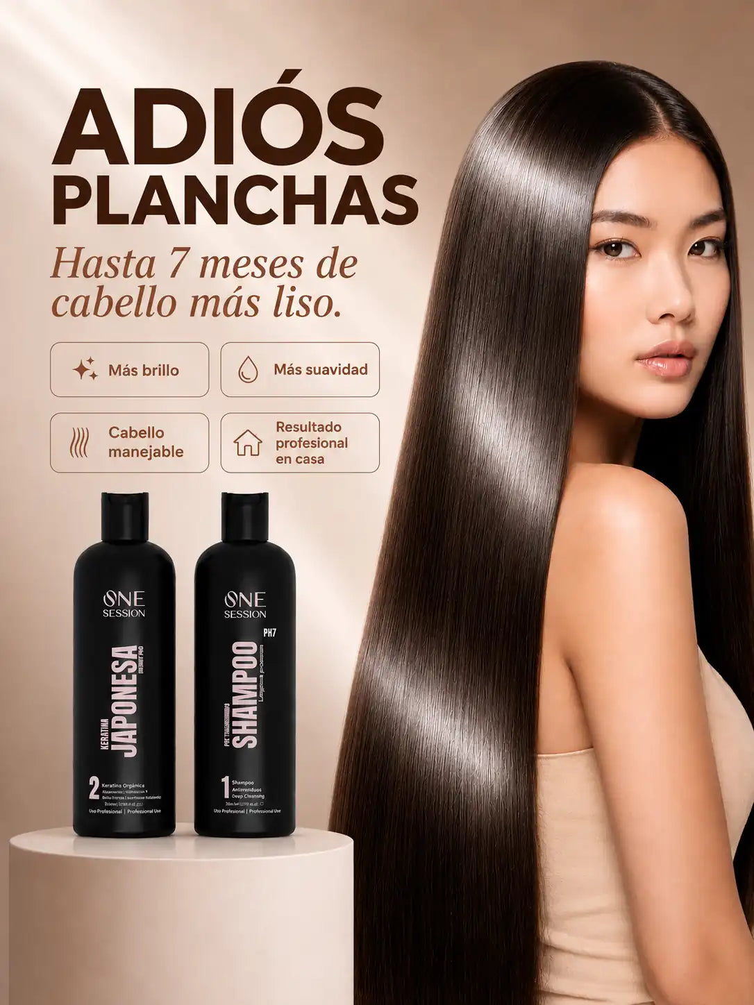 Kit Keratin Japonesa 500ml. | sin formol