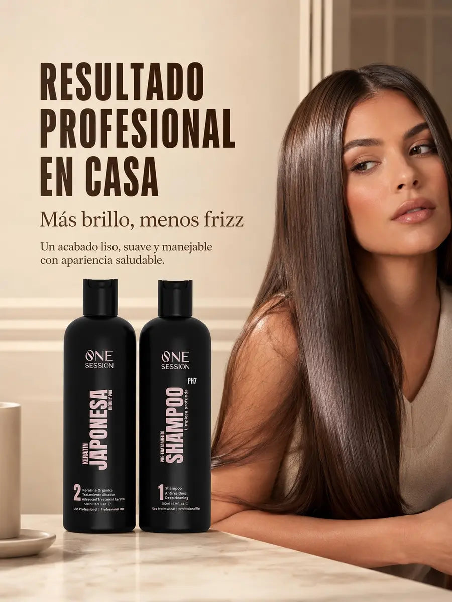 Kit Keratin Japonesa 500ml. | sin formol
