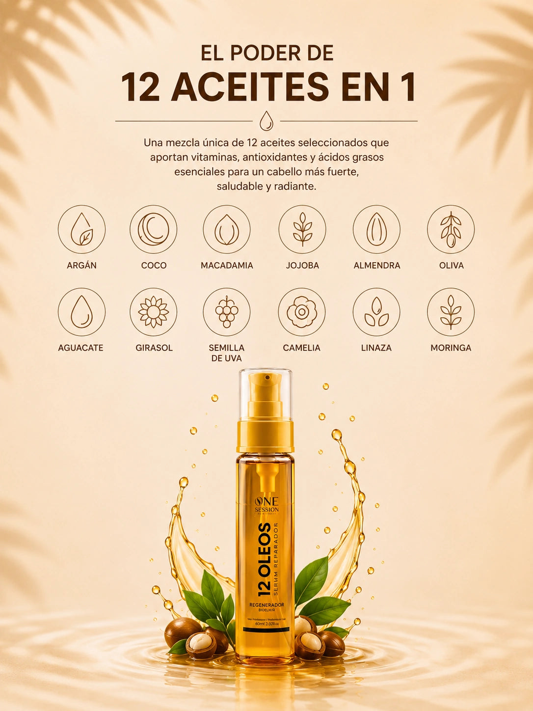 SERUM REPARADOR 12 OLEOS