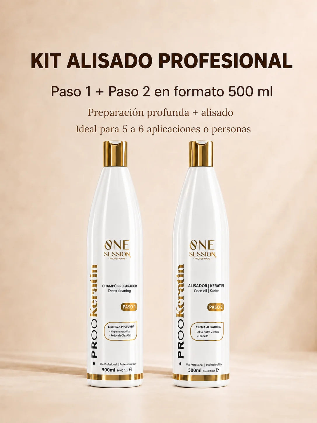 Kit Vegano Cheratina Powerliss 500ml | Senza formaldeide