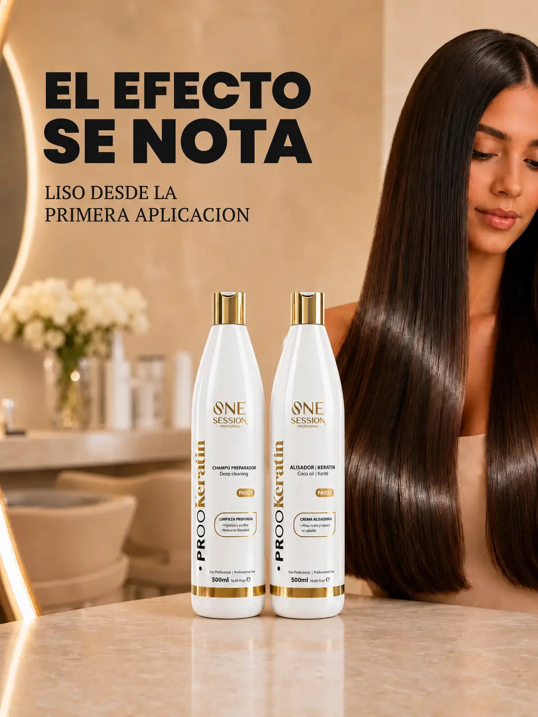 Kit Vegano Cheratina Powerliss 500ml | Senza formaldeide