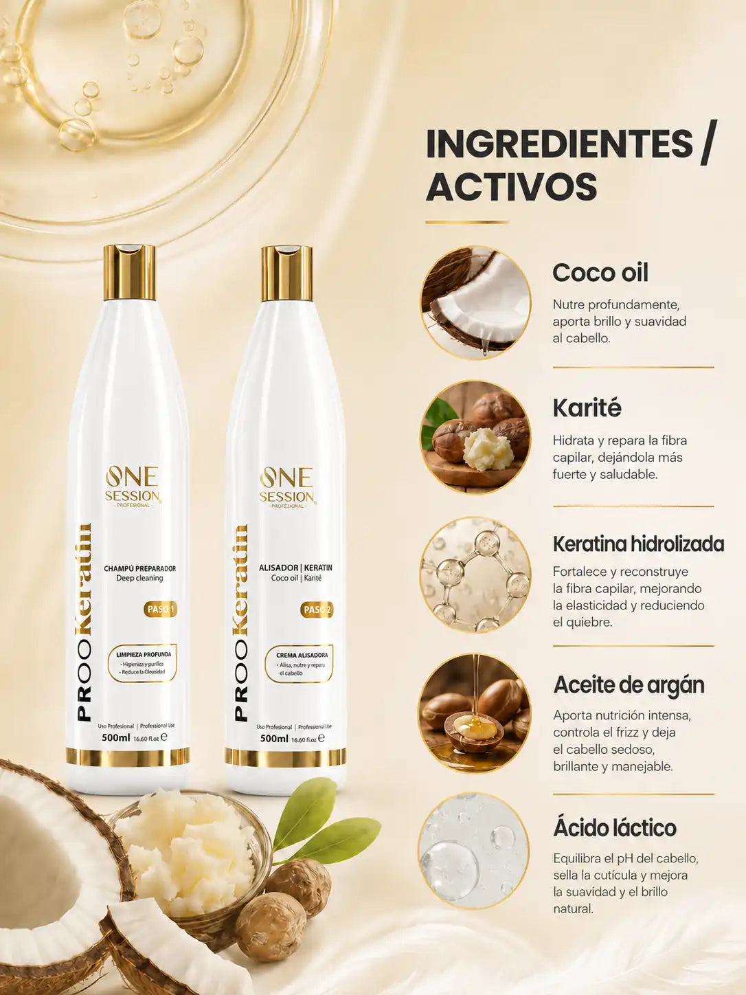 Kit Vegano Cheratina Powerliss 500ml | Senza formaldeide