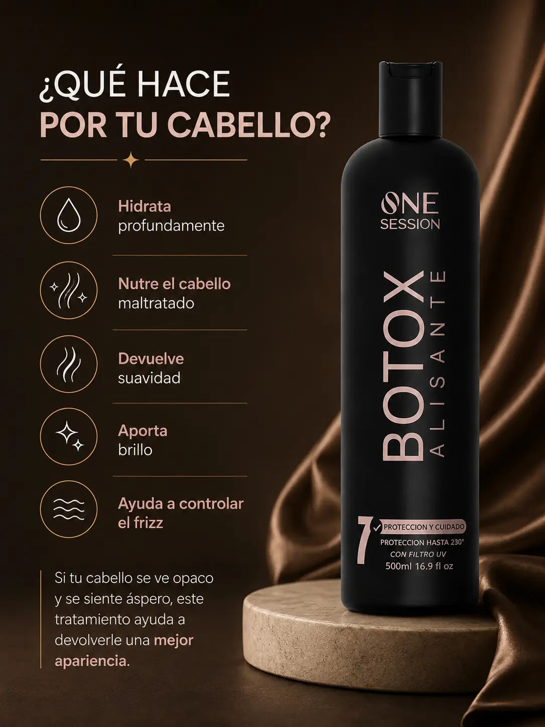 BOTOX ALISANTE 500ml | Liso e hidratación