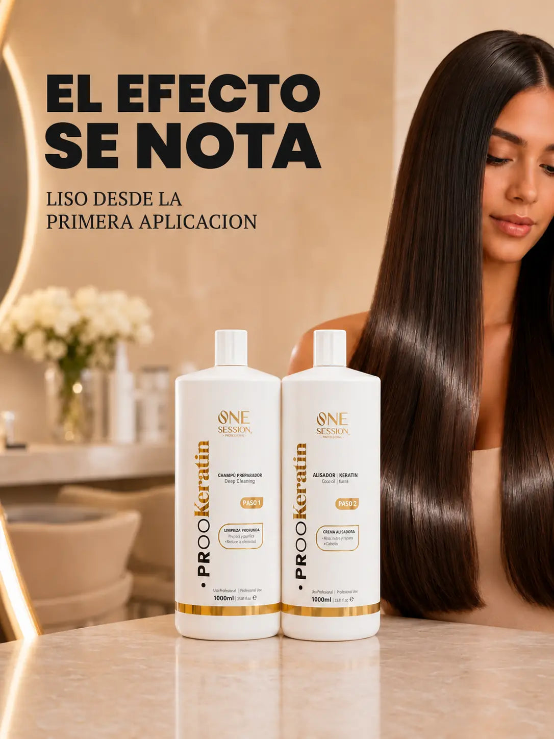Kit de Keratina ProoKeratin 1000ml | Sin formol