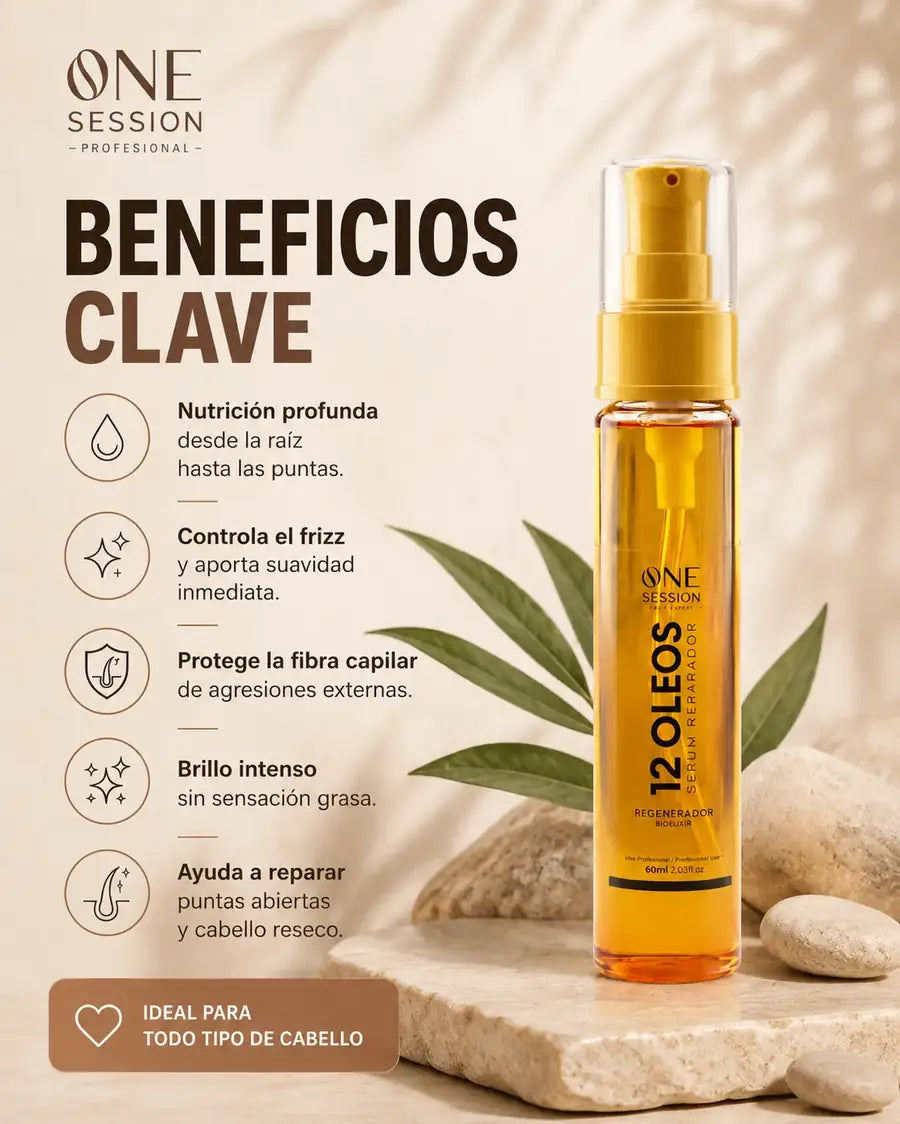 SERUM REPARADOR 12 OLEOS